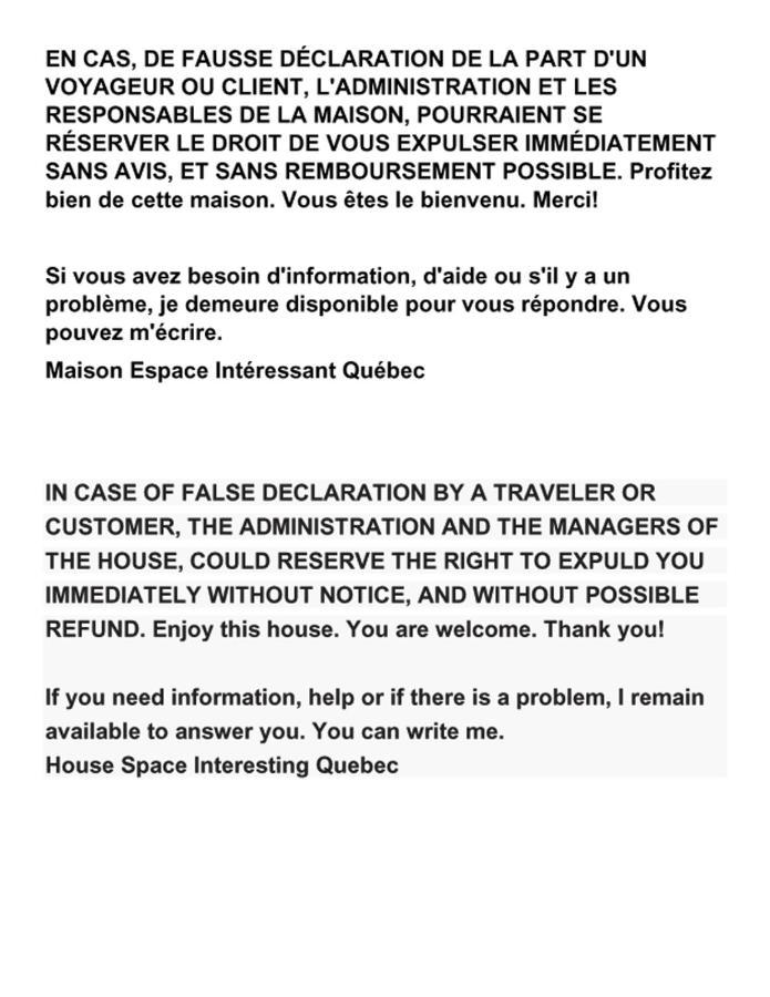Vieille Maison Rustique Espace Interessant Québec Exteriör bild